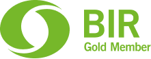 Logo verde con un occhio stilizzato e la scritta "BIF Gold Medal".