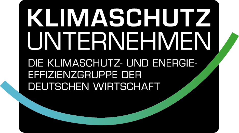 Logo del Gruppo per la protezione del clima e l'efficienza energetica dell'economia tedesca.