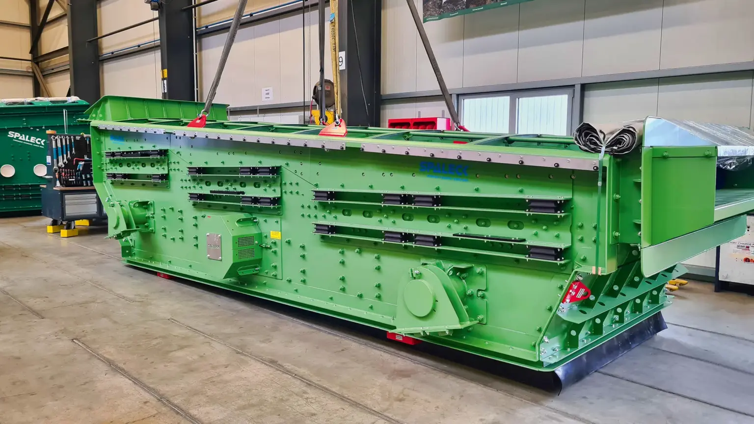 Vagliatrice a albero tensionato SPALECK con tecnologia MultiZONE