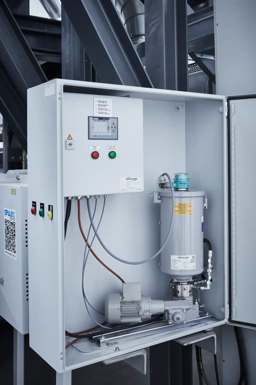 Unità di controllo dell'impianto di lubrificazione centralizzata SPALECK LubricationCONTROL