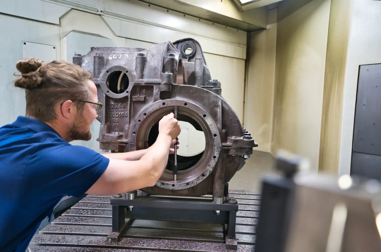 Riqualificazione di un componente per veicoli ferroviari presso il fornitore di componenti CL1 e lavorazioni CNC SPALECK