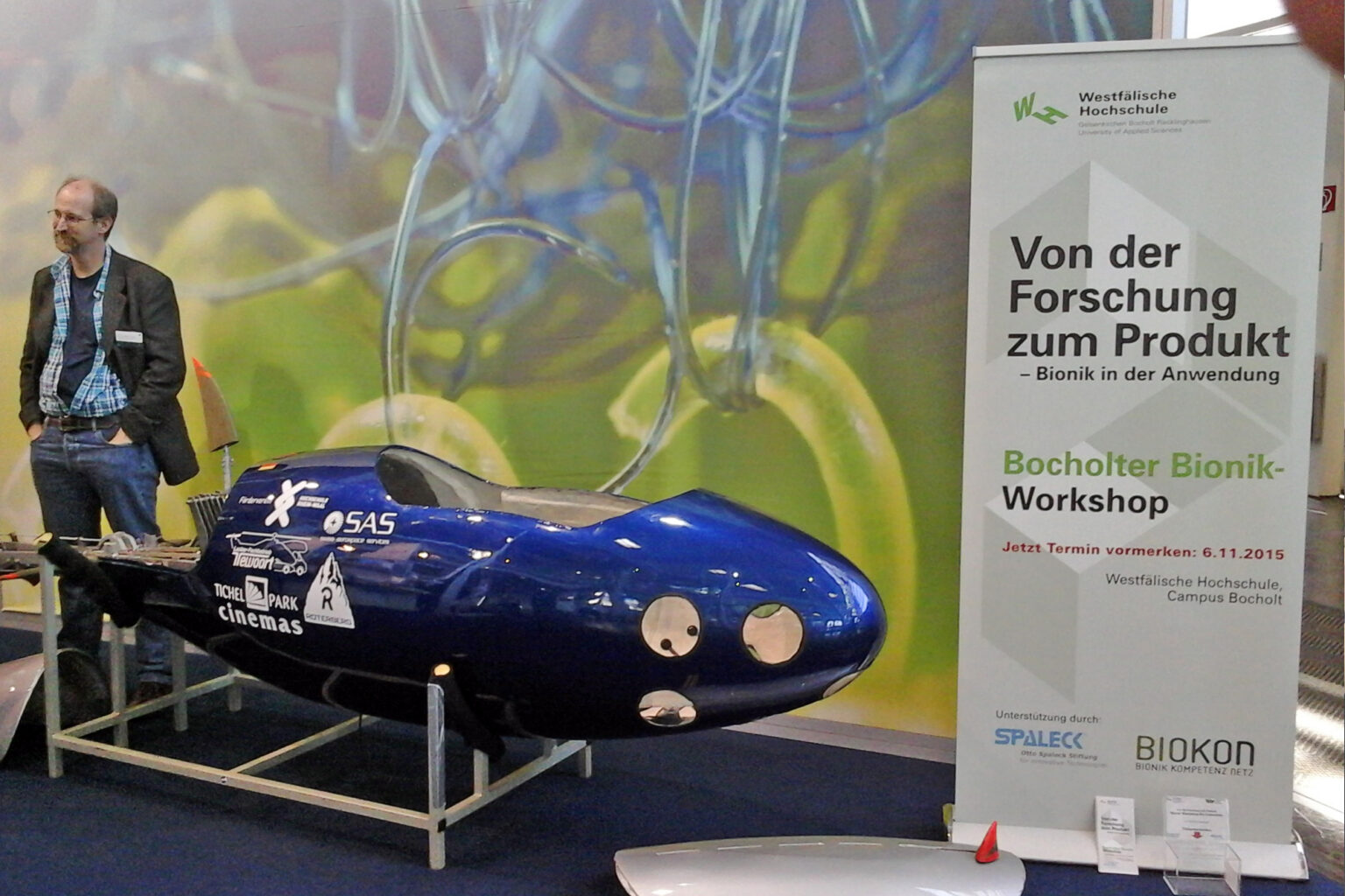 Foto del workshop di bionica a Bocholt, per gentile concessione della Fondazione Otto Spaleck